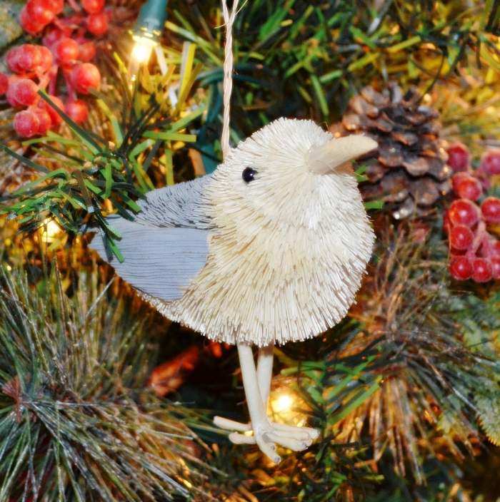 Brushart Bristle Brush Bird Ornament Seagull